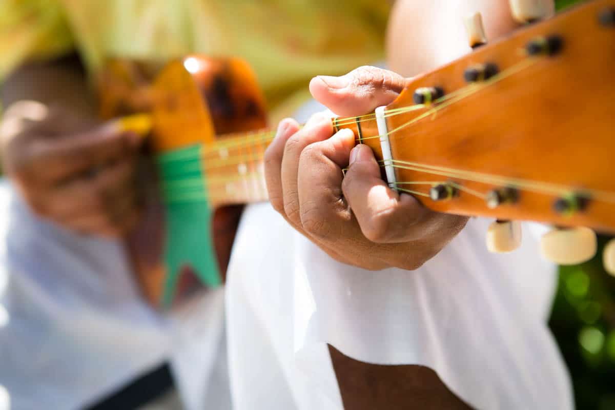 ukulele player