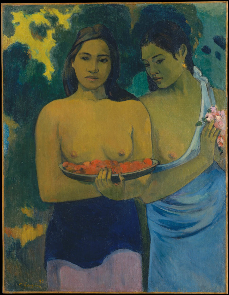 Two Tahitian Women - The Metropolitan Museum of Art - Paul Gauguin