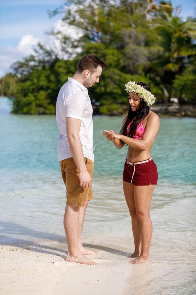 Michelle Khare proposal in Bora