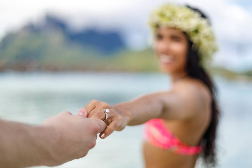 Michelle Khare proposal in Bora