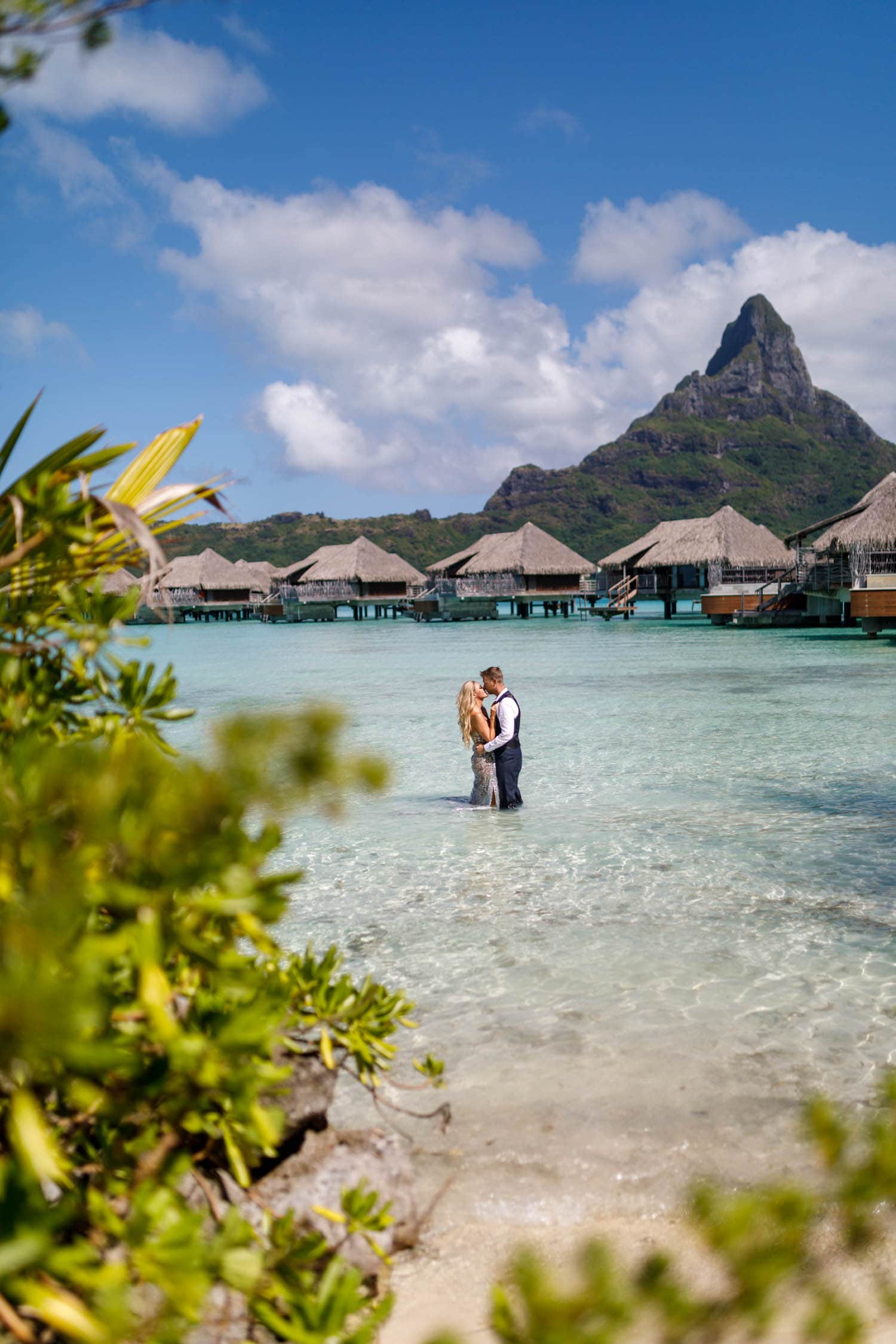 Danette & Adam Love Photoshoot Bora Bora