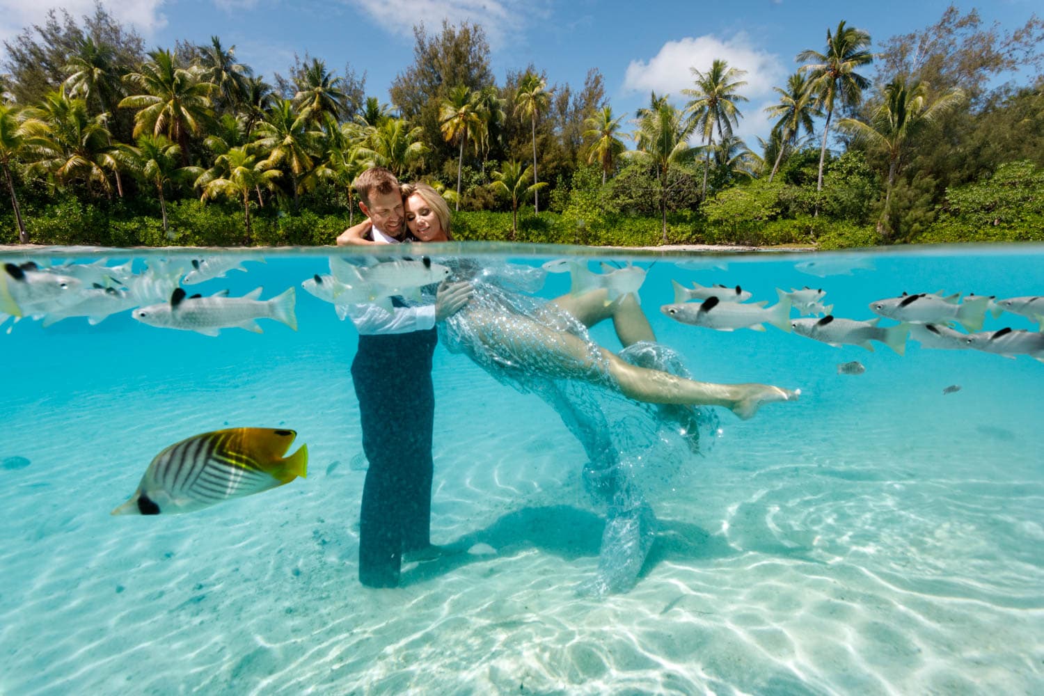 Danette & Adam Love Photoshoot Bora Bora