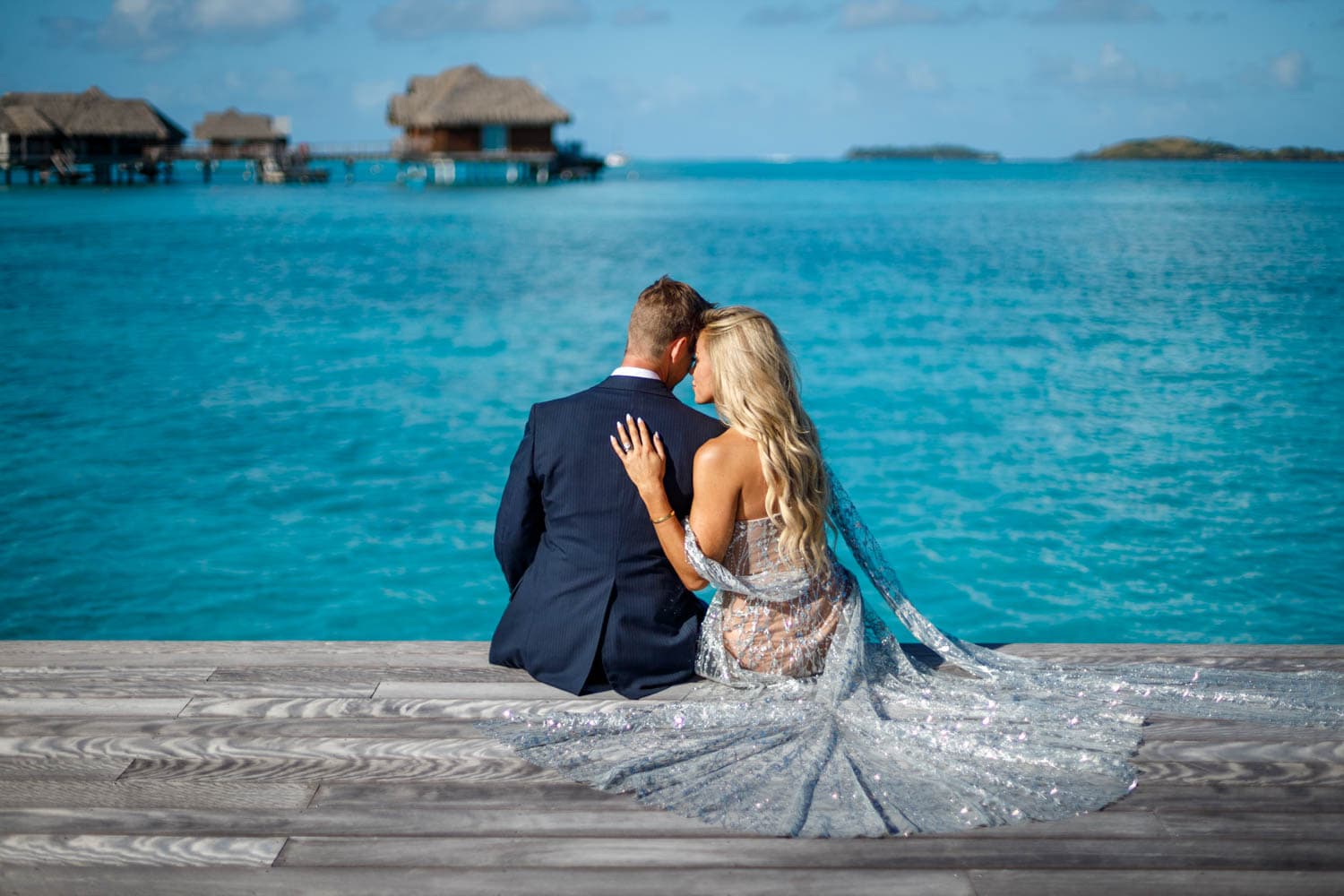 Danette & Adam Love Photoshoot Bora Bora